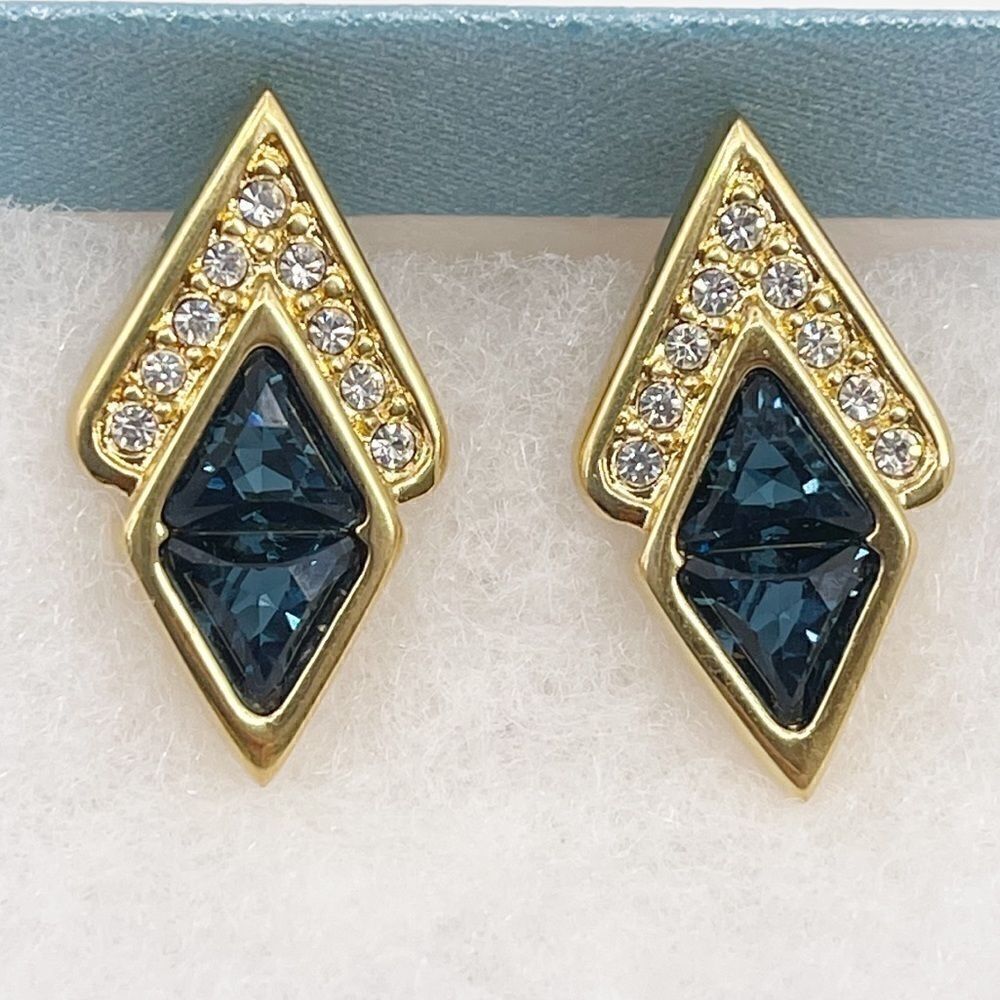 SAL Vintage Swarovski Clip earrings